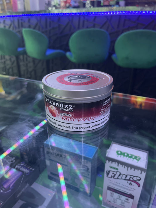 Starbuzz tobacco exotic white peach 250g