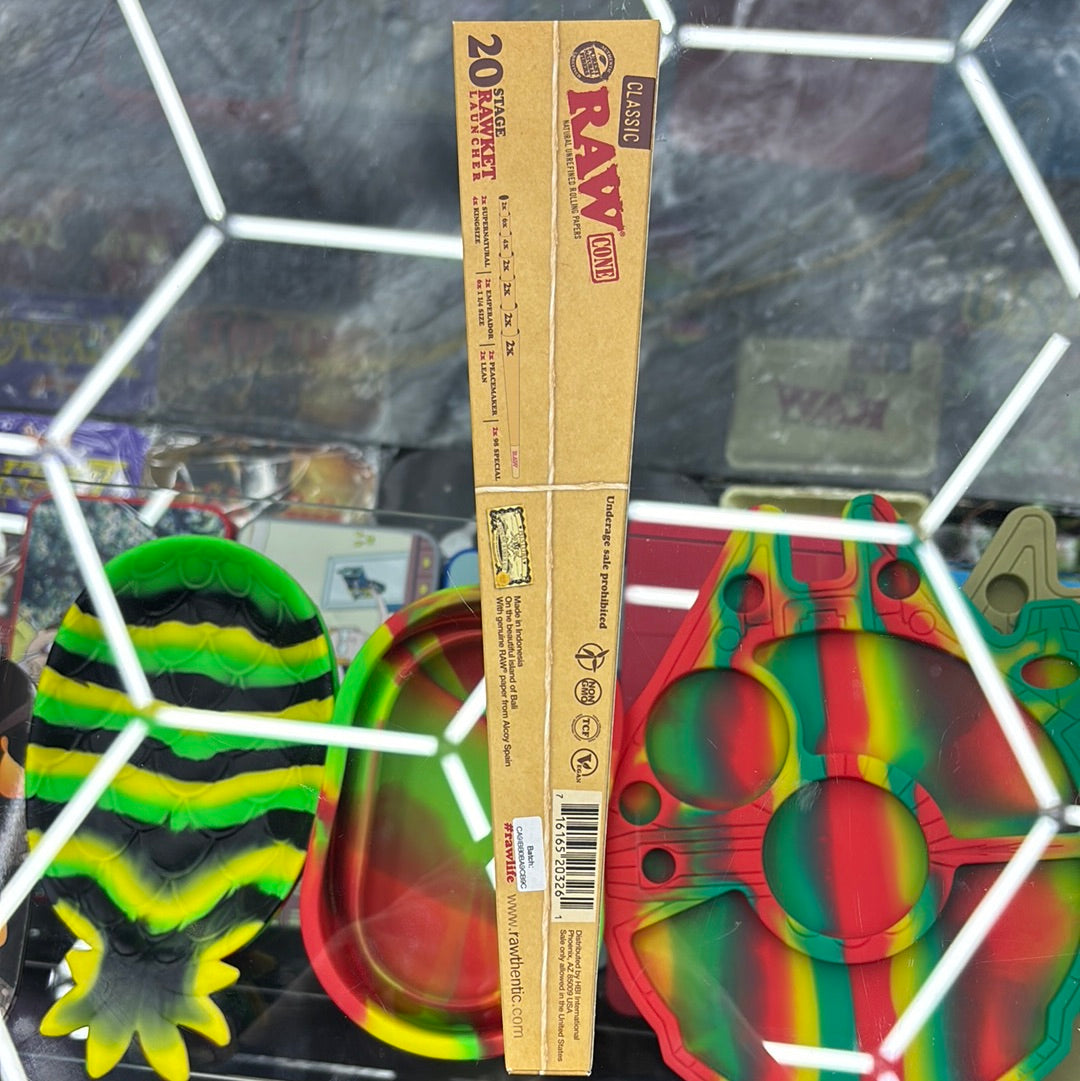 Raw classic 20 stage rawket launcher cones