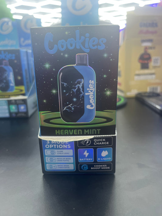 Cookies 30k puffs disposable heaven mint