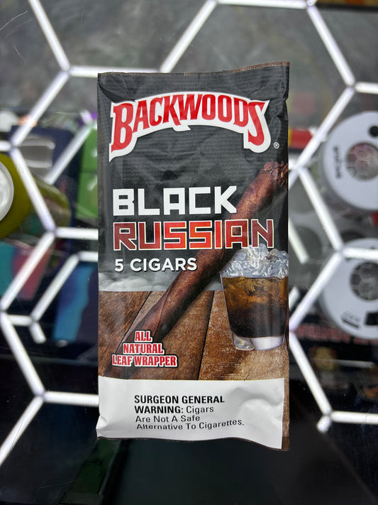 Backwoods 5 cigars Black Russian