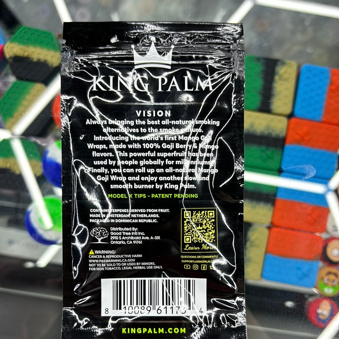 King palm goji wraps mango