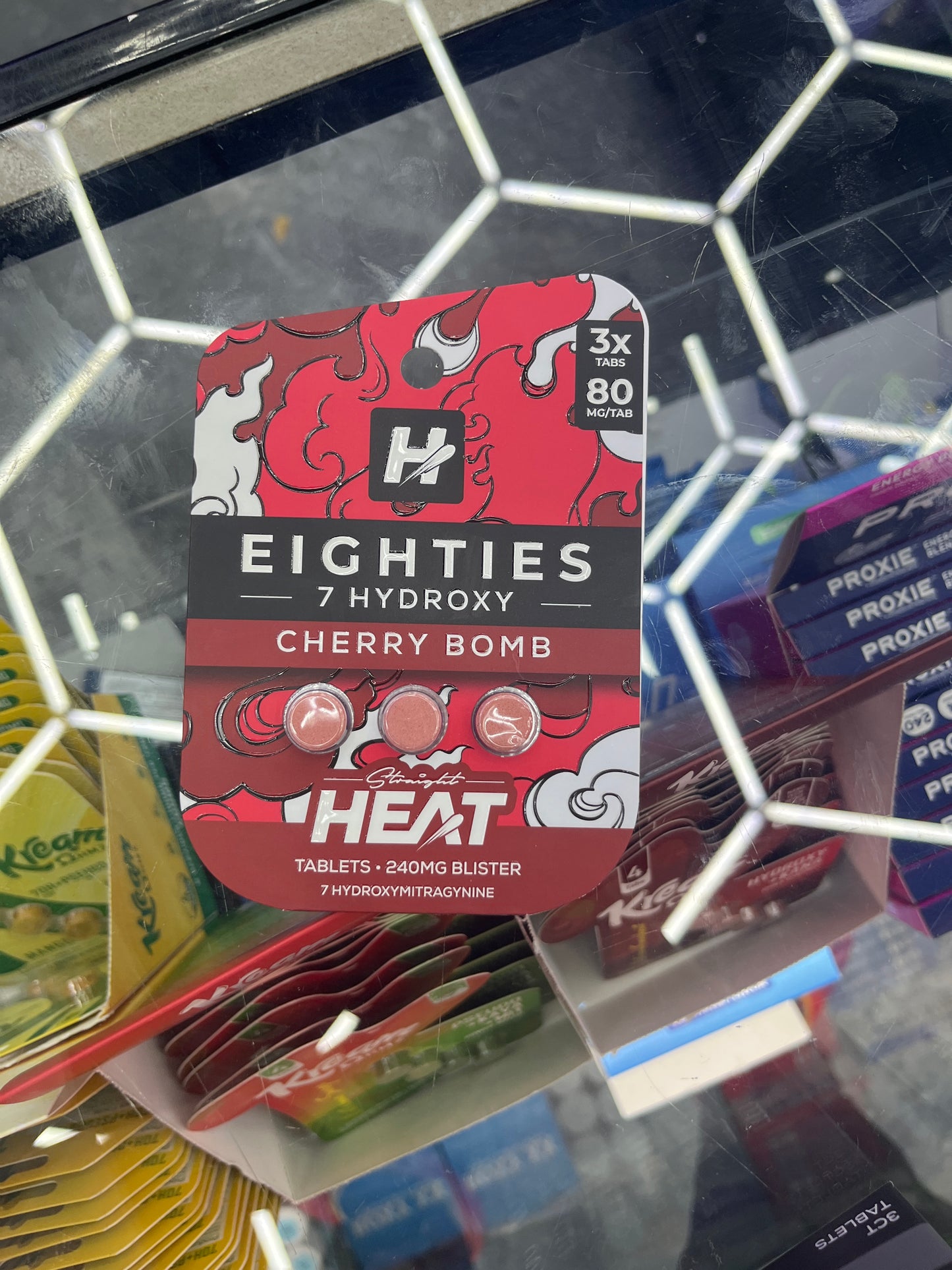 Heat eighties 7 hydroxy 3ct 80mg Cherry bomb