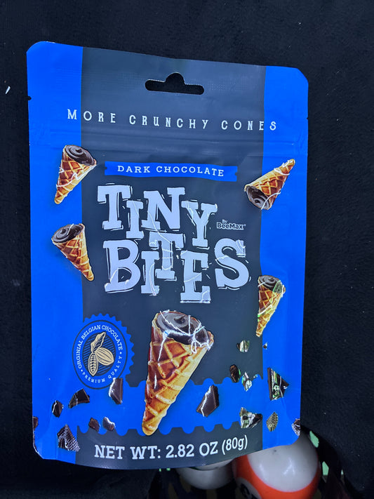 TINY BITES DARK CHOCOLATE 2.82oz