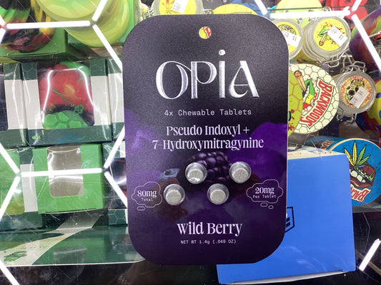Opia wild berry pseudo indoxyl 4pack 20mg