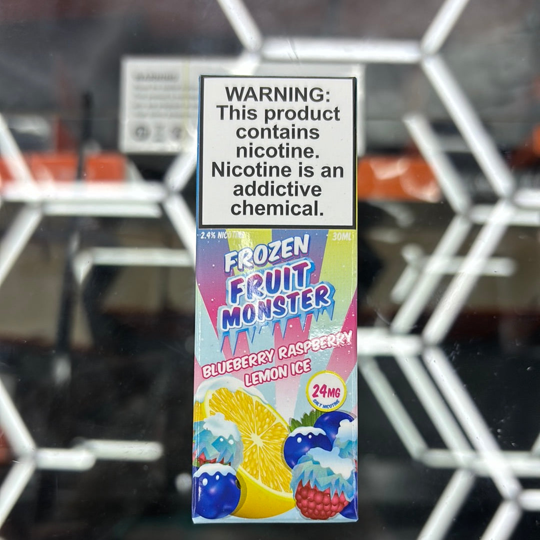 Frozen fruit monster blueberry, raspberry lemon ice 24MG