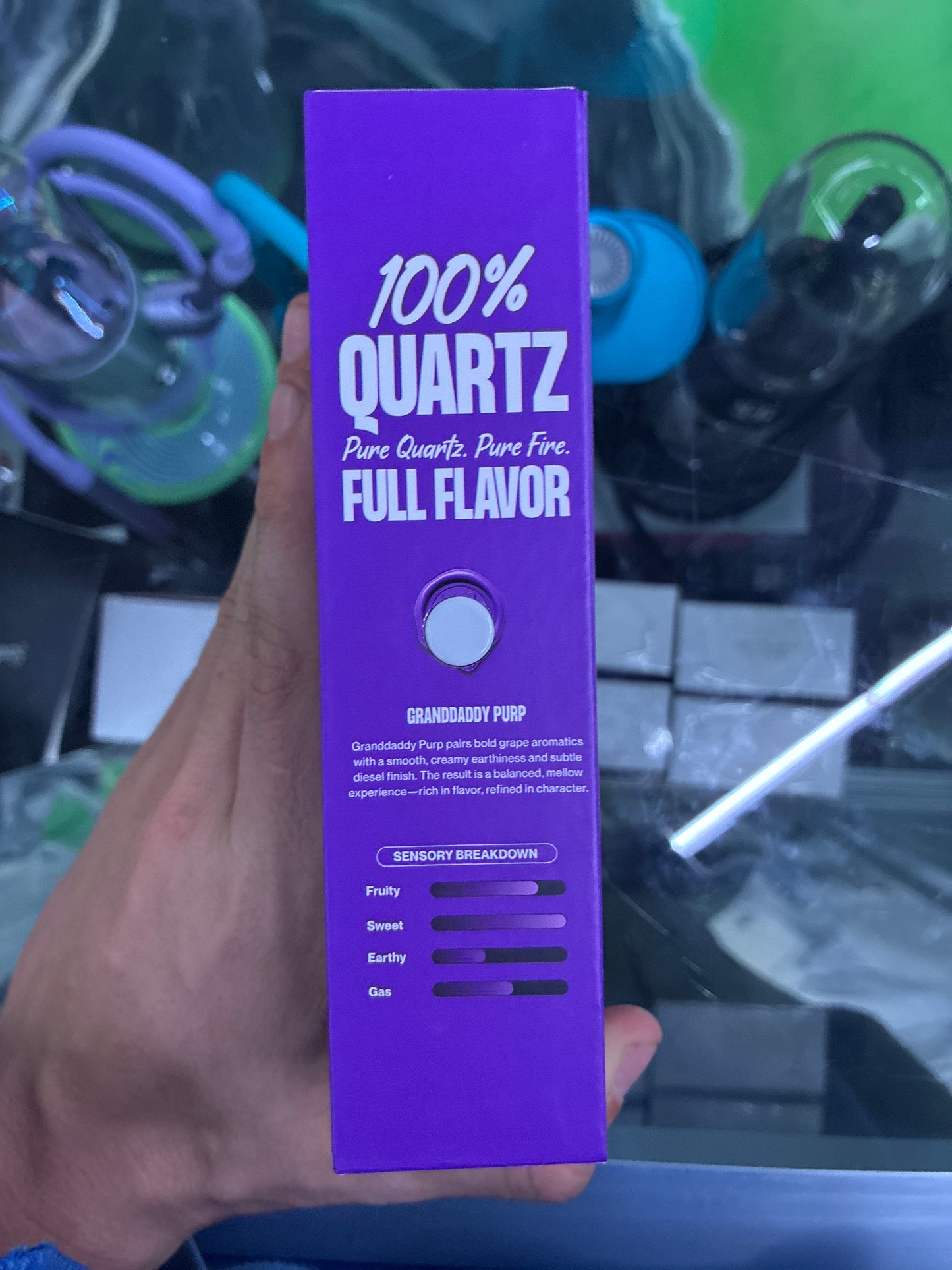 Kandl ritual kit concentrate vaporizer granddaddy purple indica