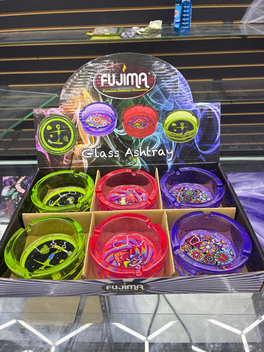 Fujima glass ashtray