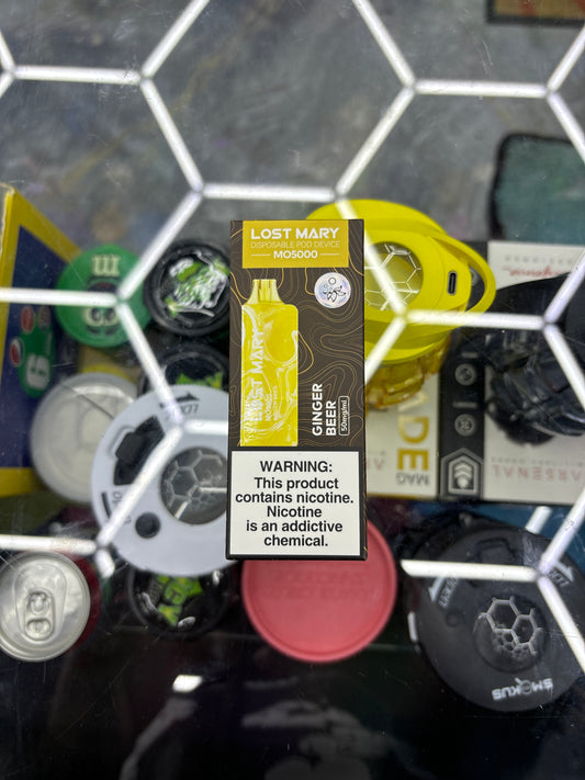 Lost Mary ginger beer