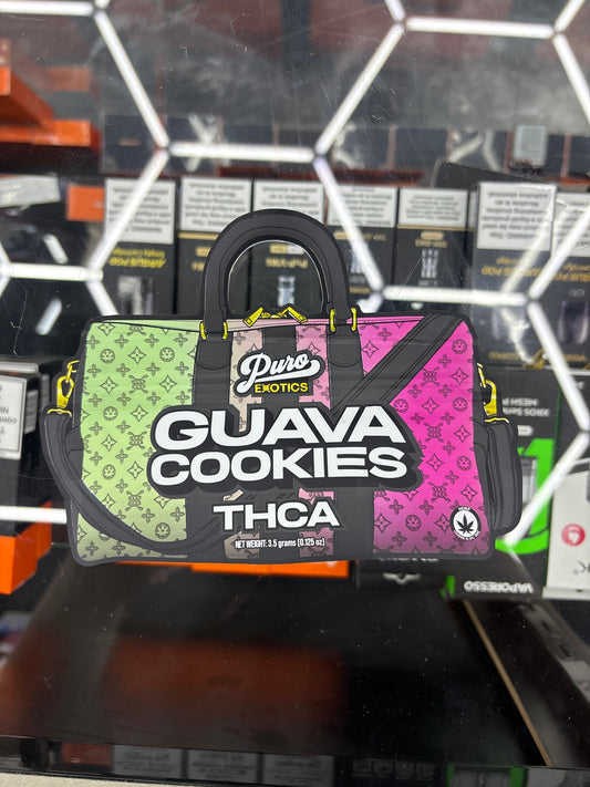 Puro thca flower  guava cookies, 3.5 G Indica