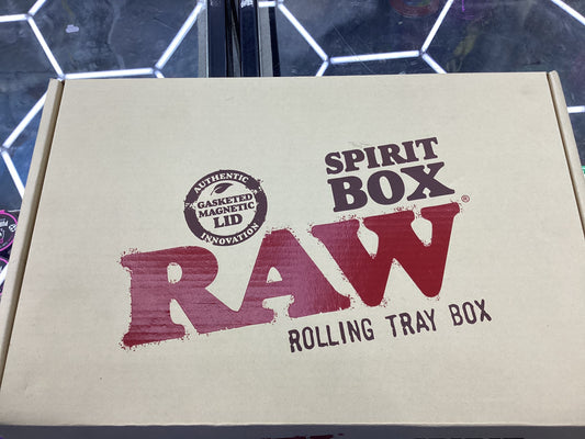 Raw spirit rolling tray box