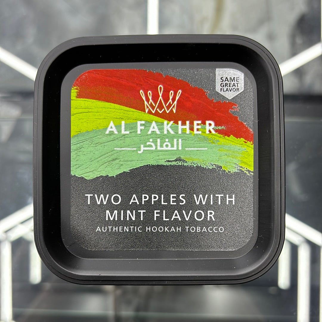 Al fakher two apples with mint flavor 0.55lbs