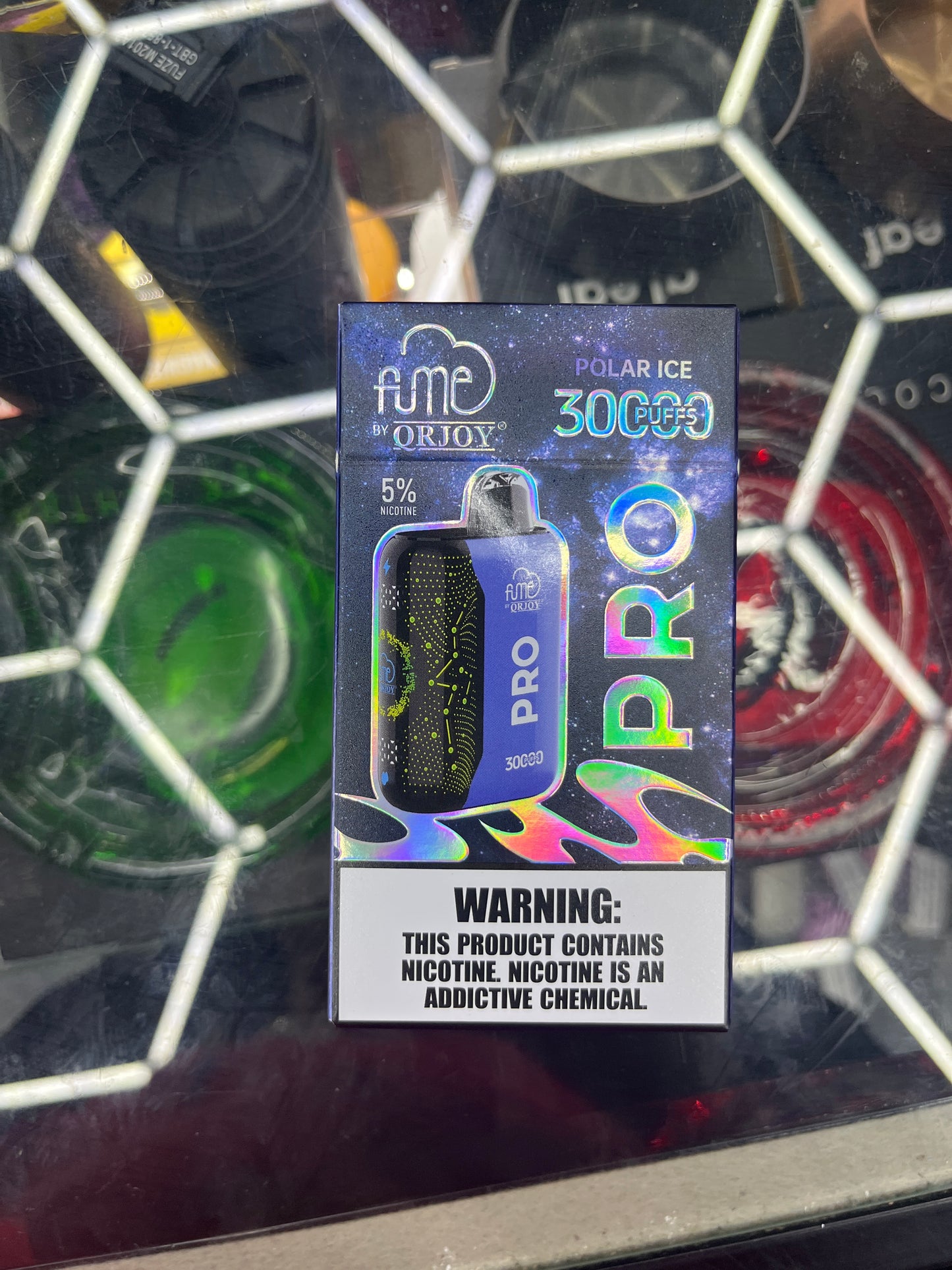 Fume 30k hits polar ice