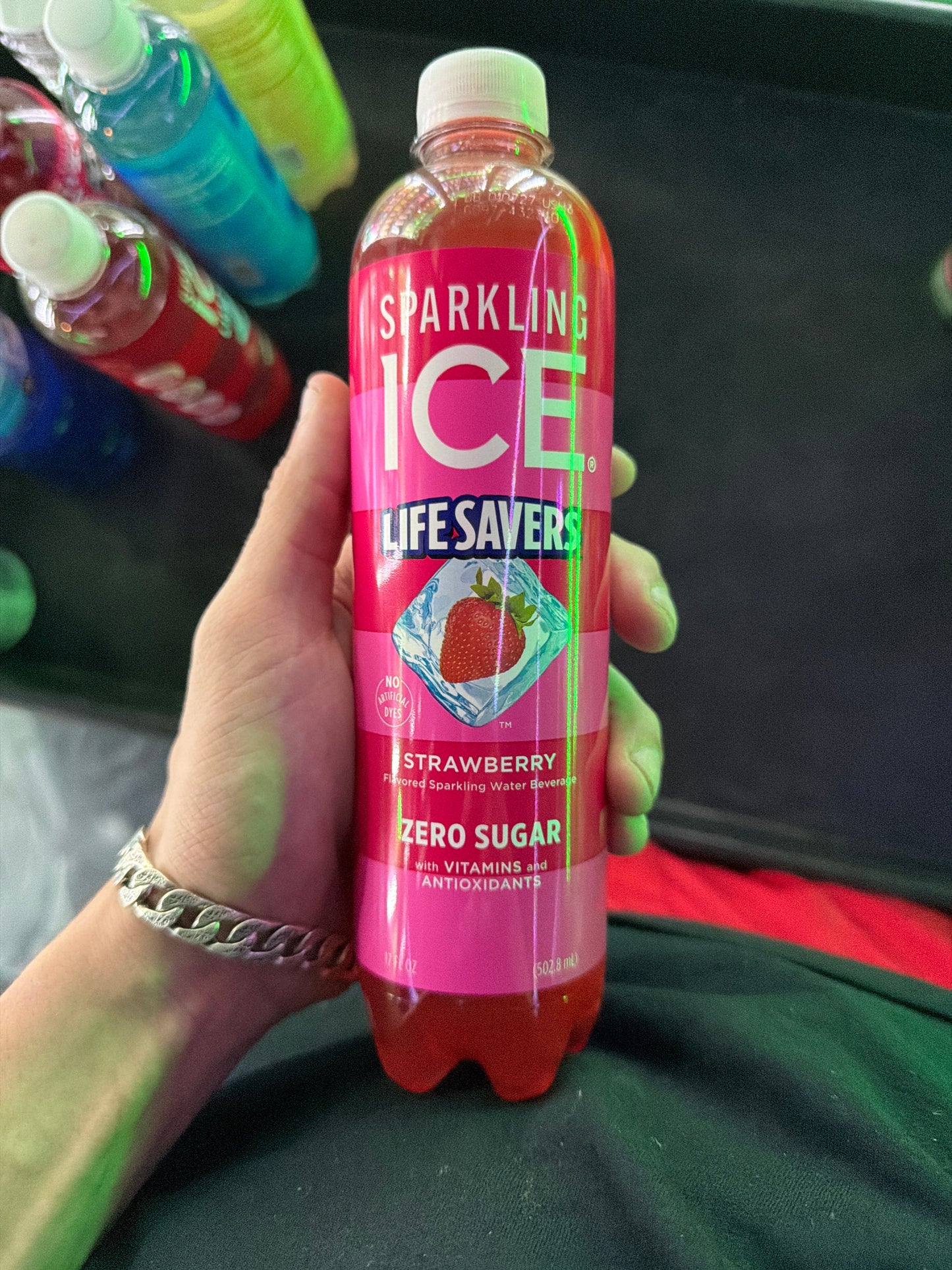 Sparkling ice 17floz lifesaver strawberry