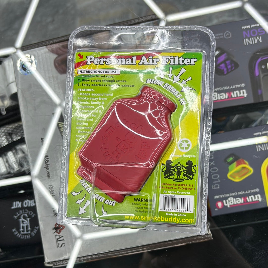Smoke buddy small red