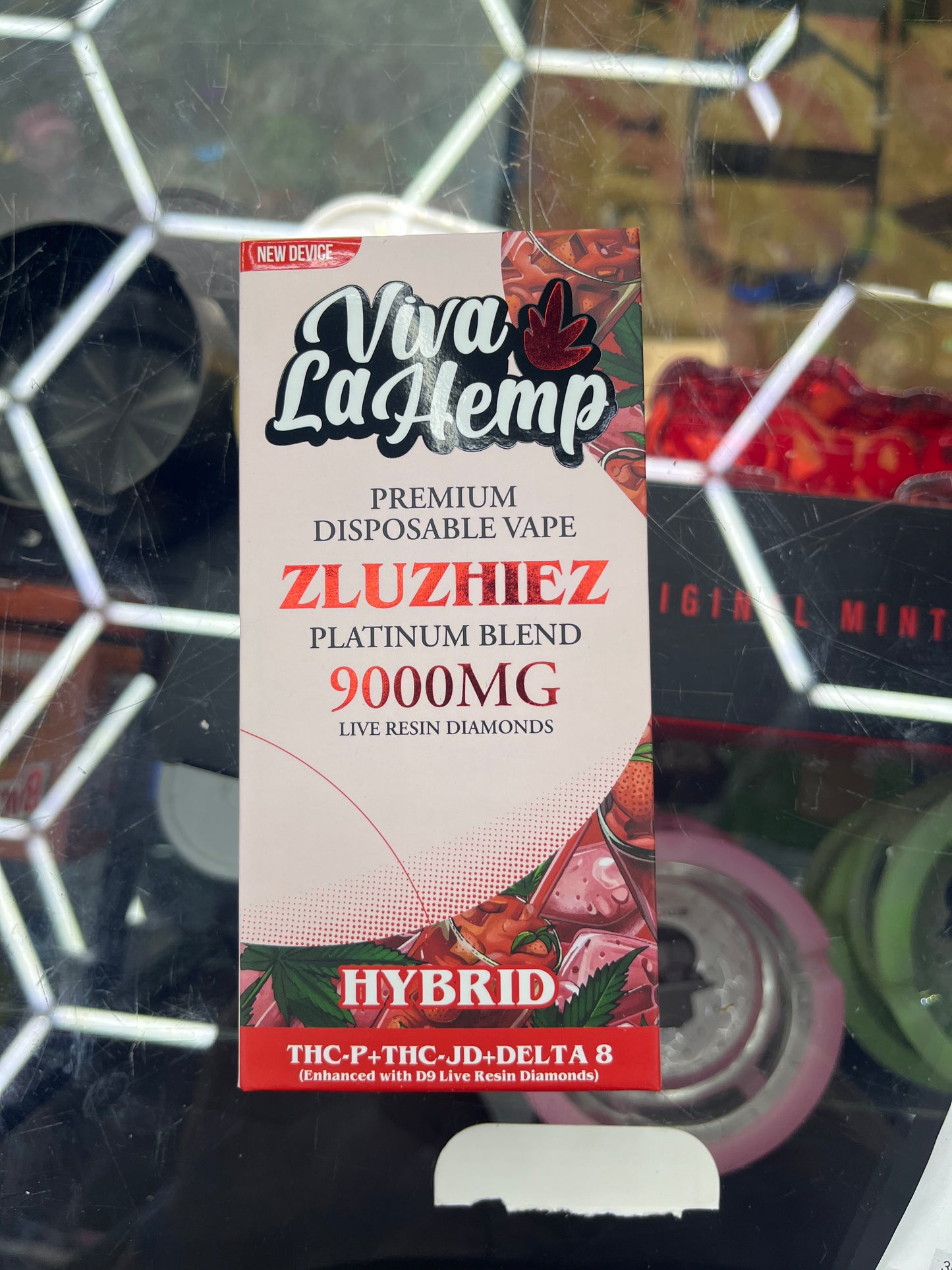 Viva la hemp 9g platinum blend zlushies hybrid