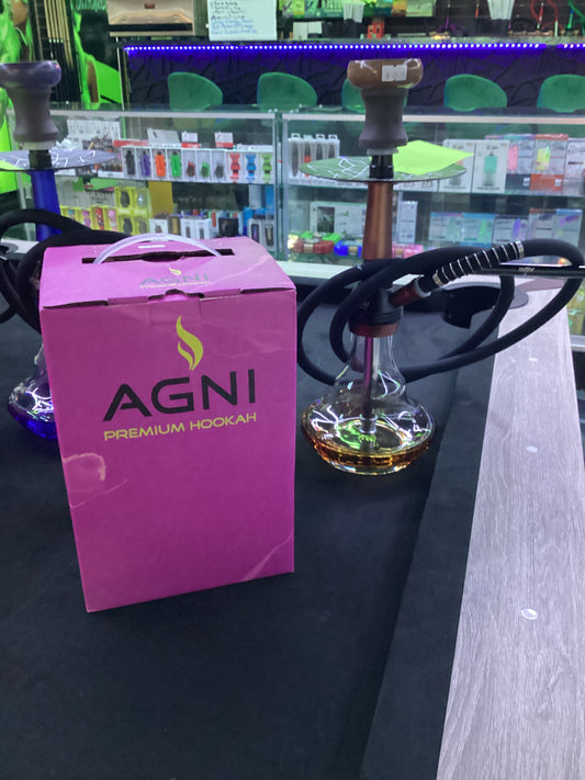 Agni hookah little man-brown
