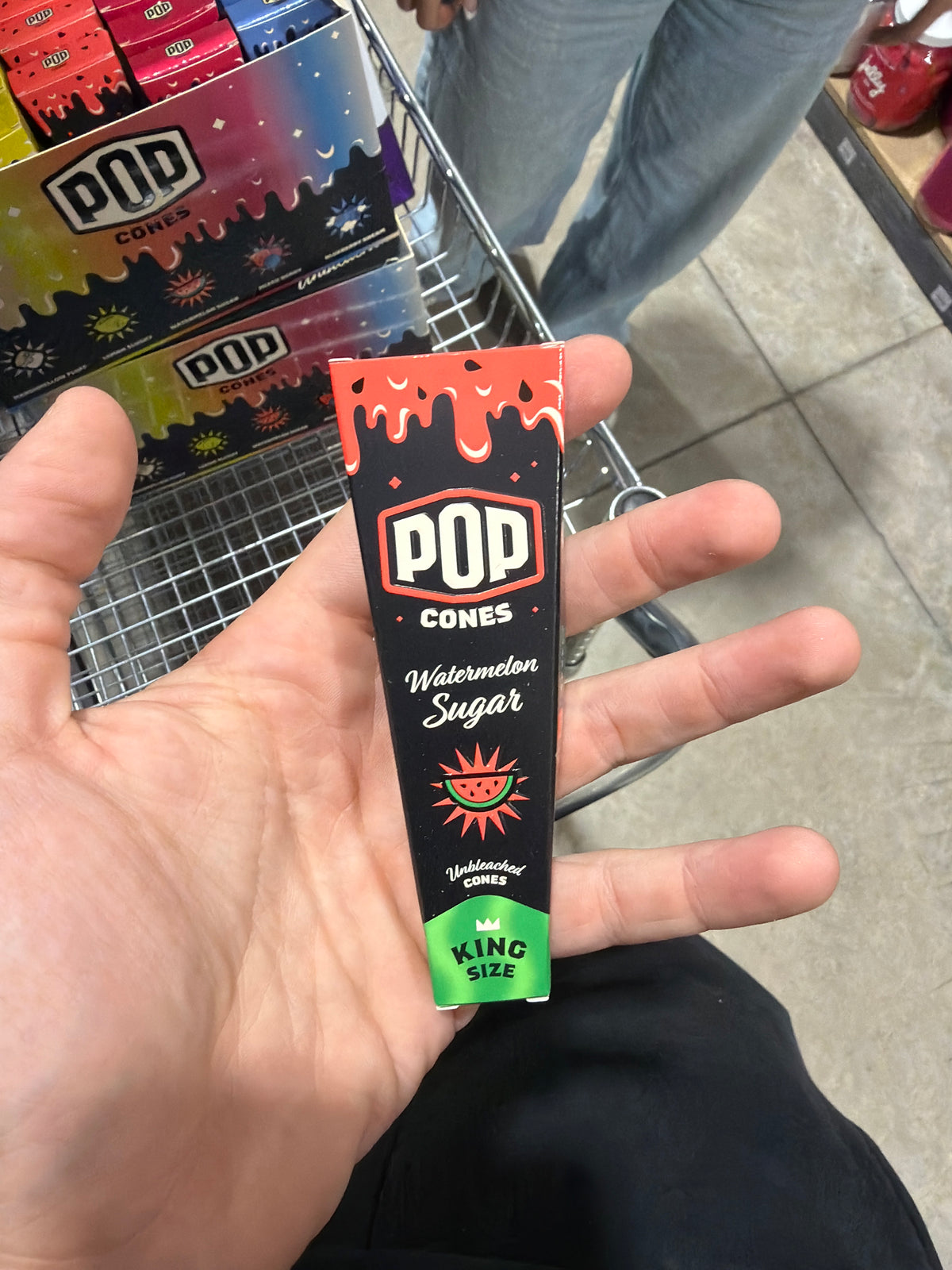 Pop cones King size watermelon sugar