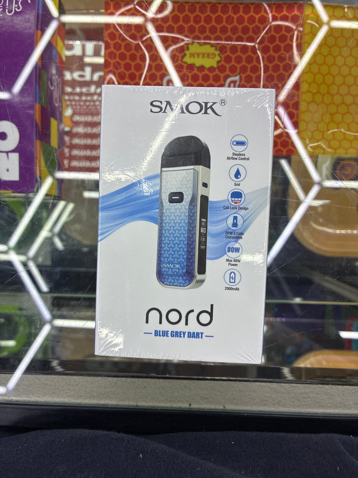 Smok Nord 5 kit blue grey dart