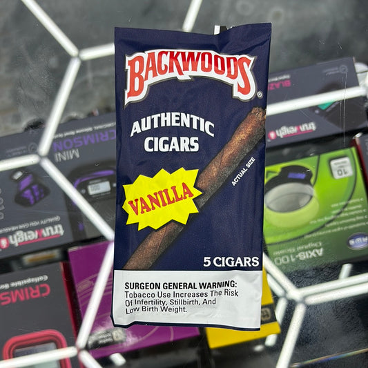 Backwoods vanilla 5 cigars