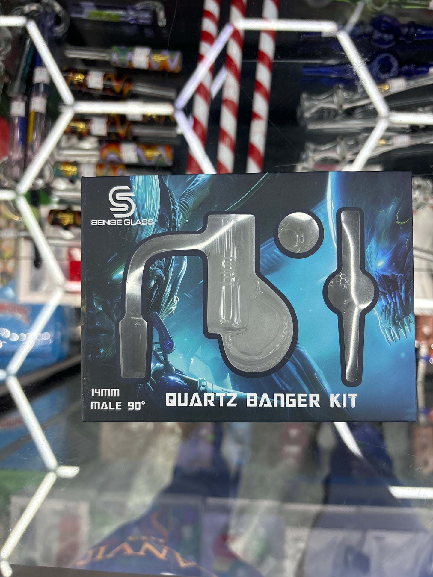 Sense glass quartz banger kit