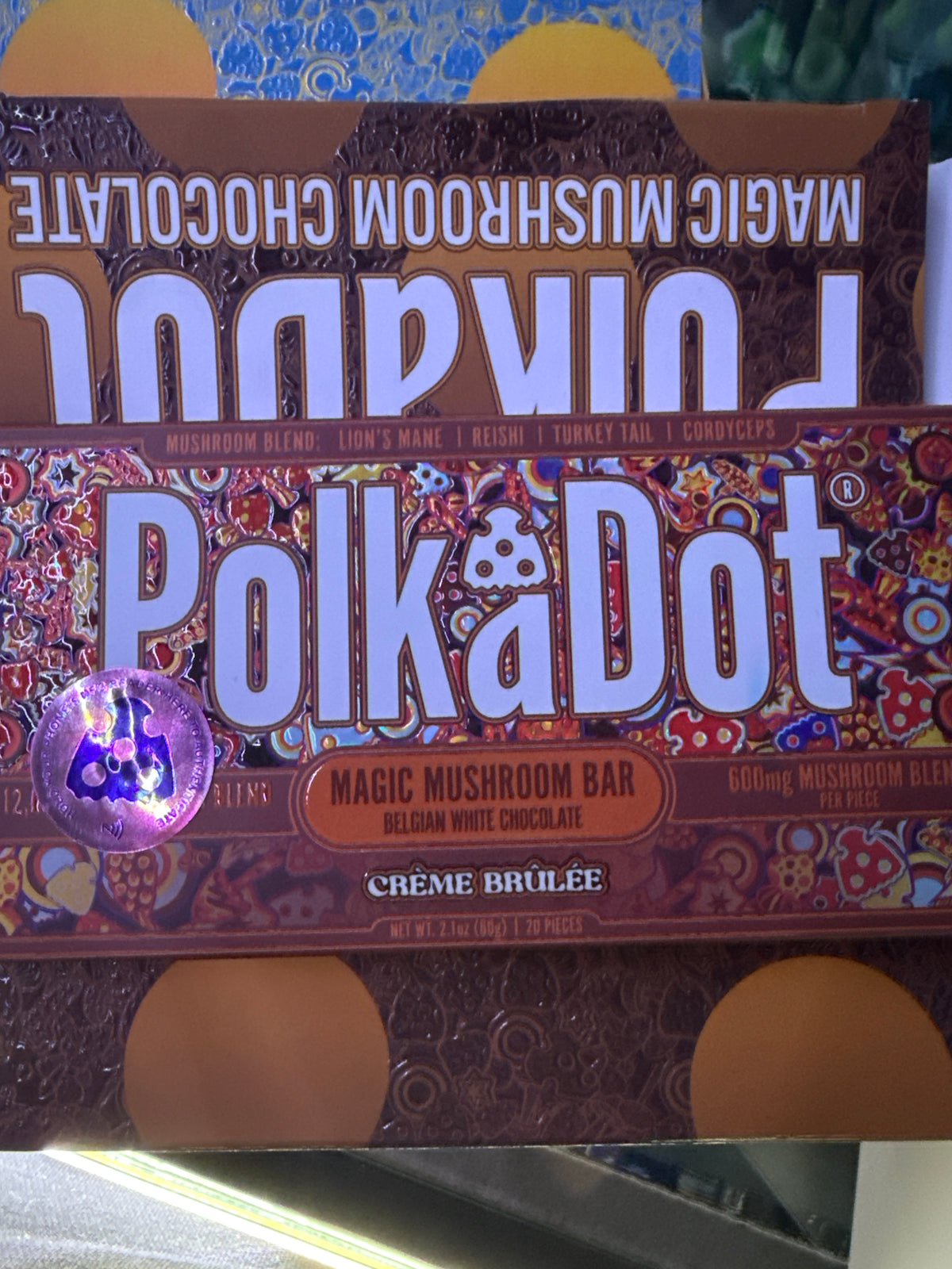 Polkadot Belgian milk creme brulee