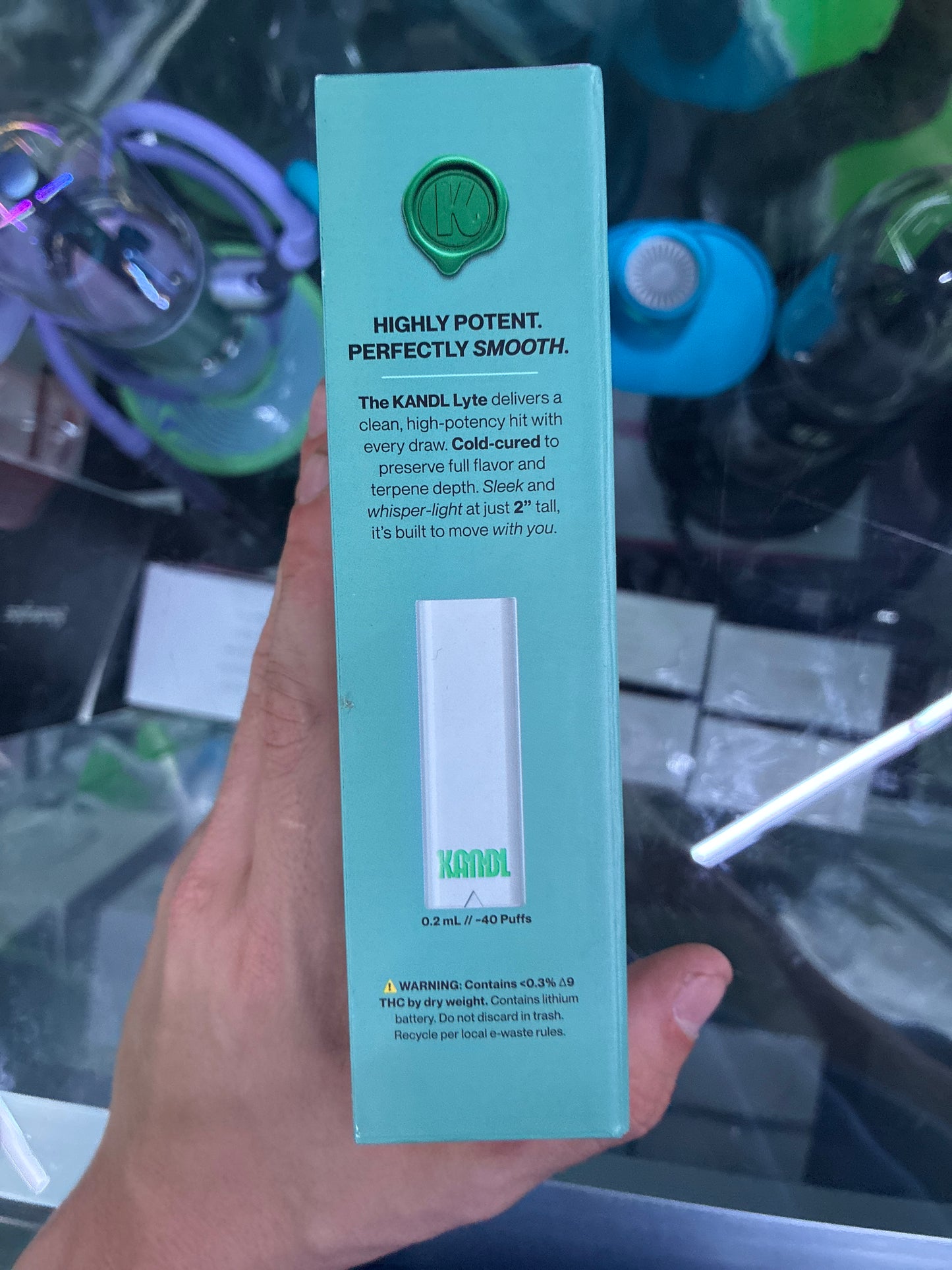 Kandl ritual kit concentrate vaporizer sour banana funk hybrid