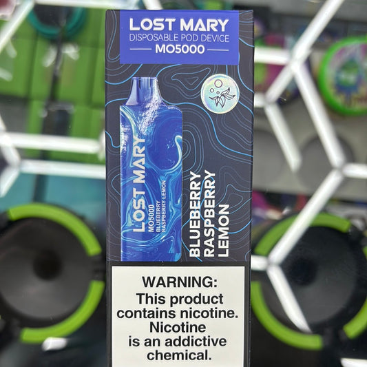 Lost Mary blueberry, raspberry lemon