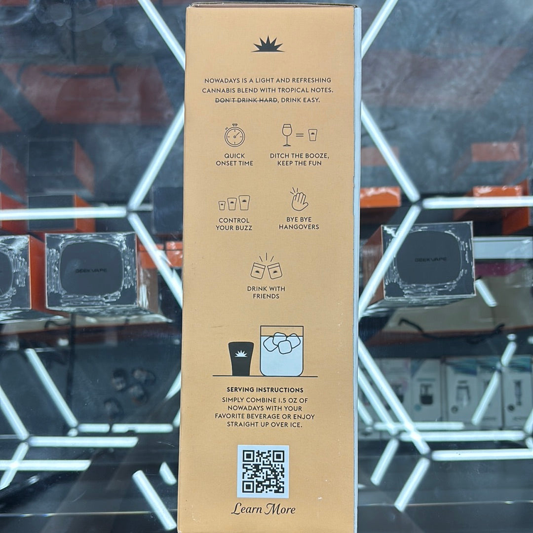 Nowadays cannabis infused drink, 25 fl.OZ/750ML