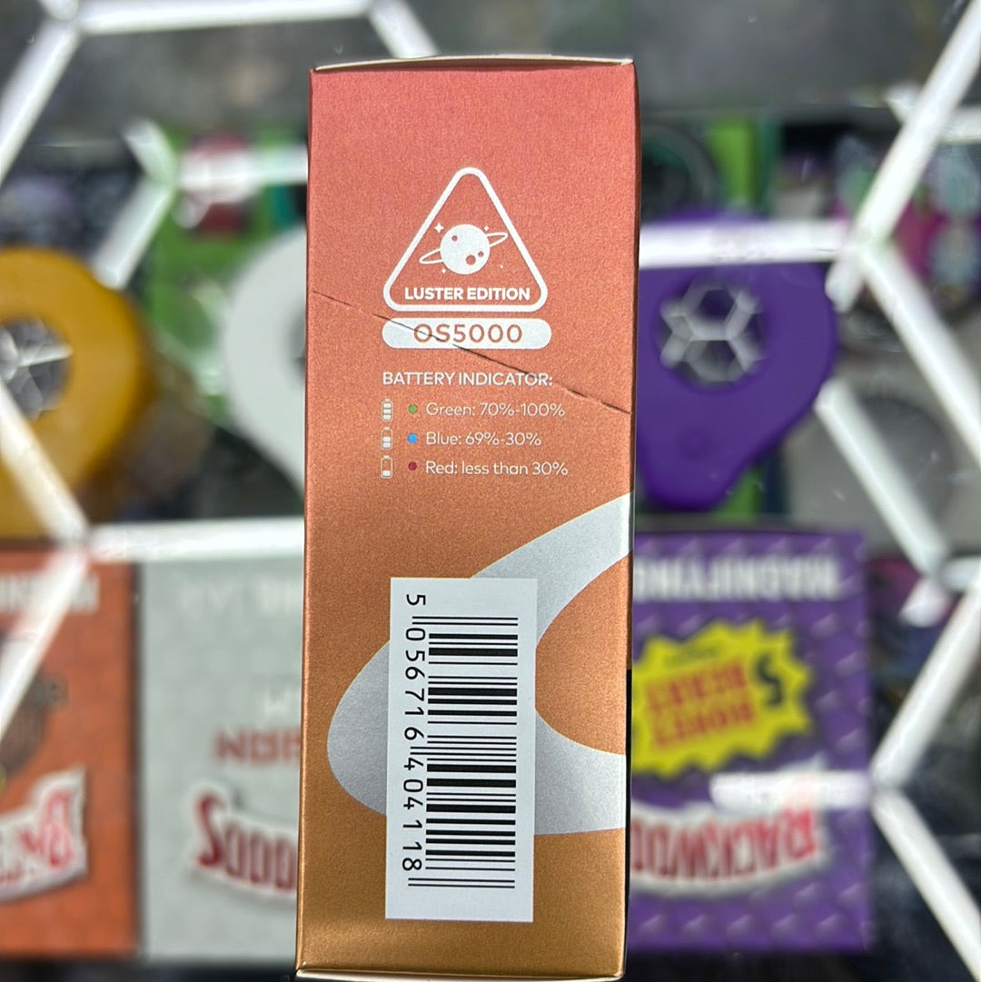 Lost Mary lemon lime passion fruit , OS 5000 rechargeable disposable