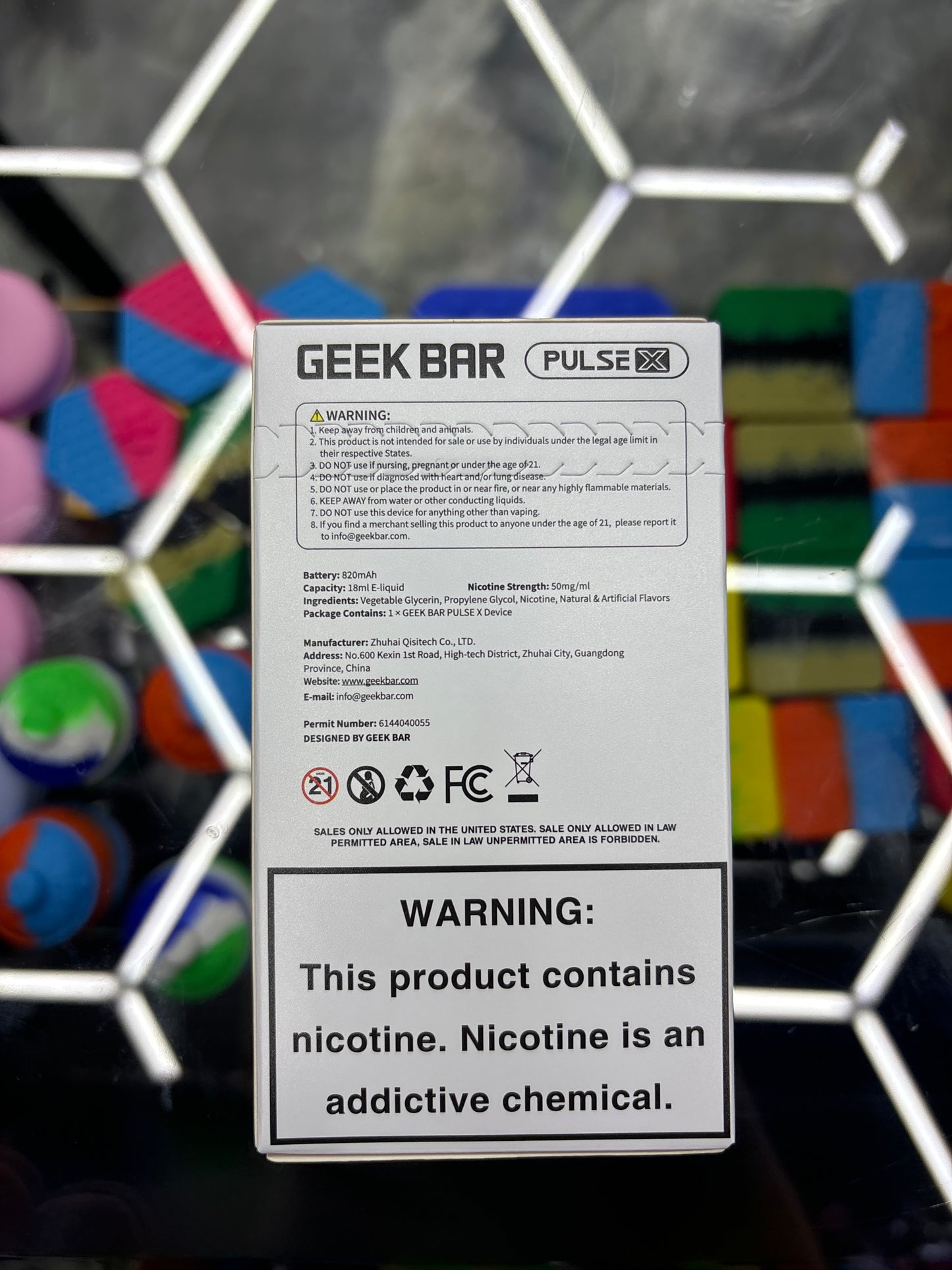 Geek bar pulse white peach raspberry