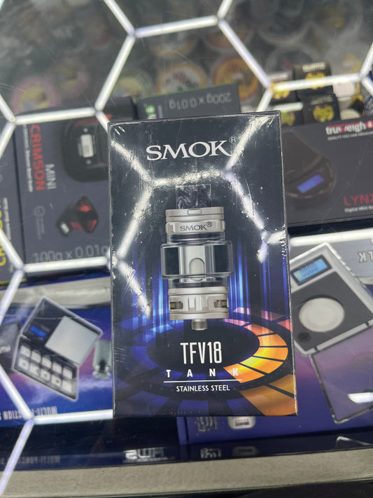 Smok tfv18 playing stainless steel