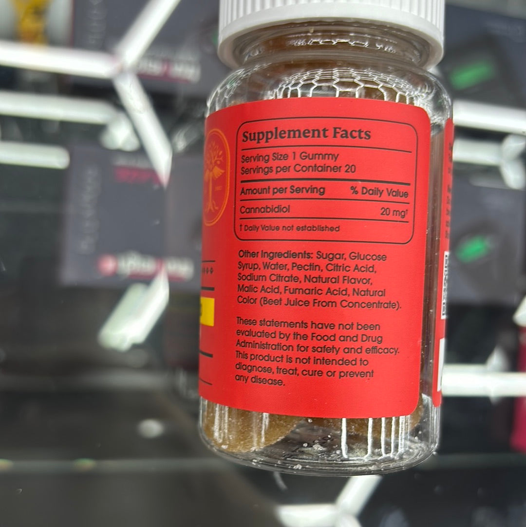 Pana life cherry bomb 20mg cbd 400mg cbd gummies