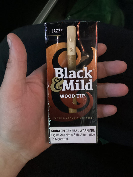 Black and mild wood tip jazz 5pack