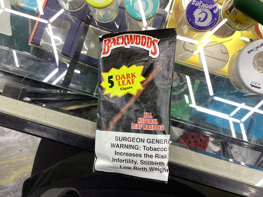 Backwoods 5 cigars dark leaf