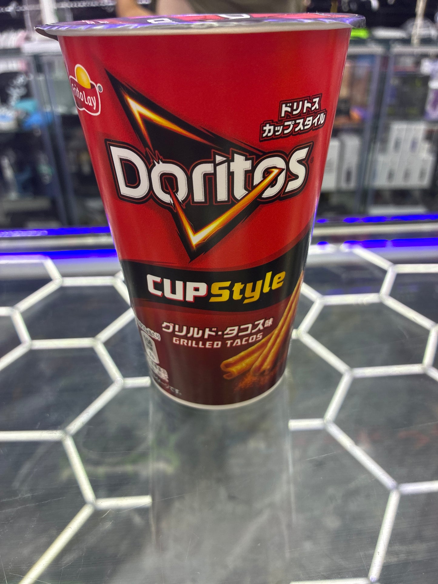 Doritos cup style grilled tacos