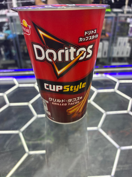 Doritos cup style grilled tacos