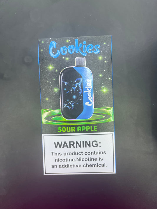 Cookies 30k puffs disposable sour apple