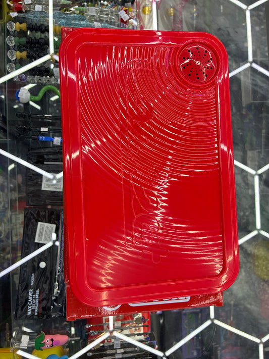 Connect rolling tray Bluetooth speaker + rolling tray red