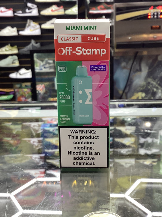 Off stamp classic cube 25K Miami mint
