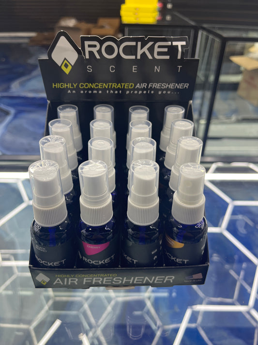 Rocket Scent air freshener black rocket