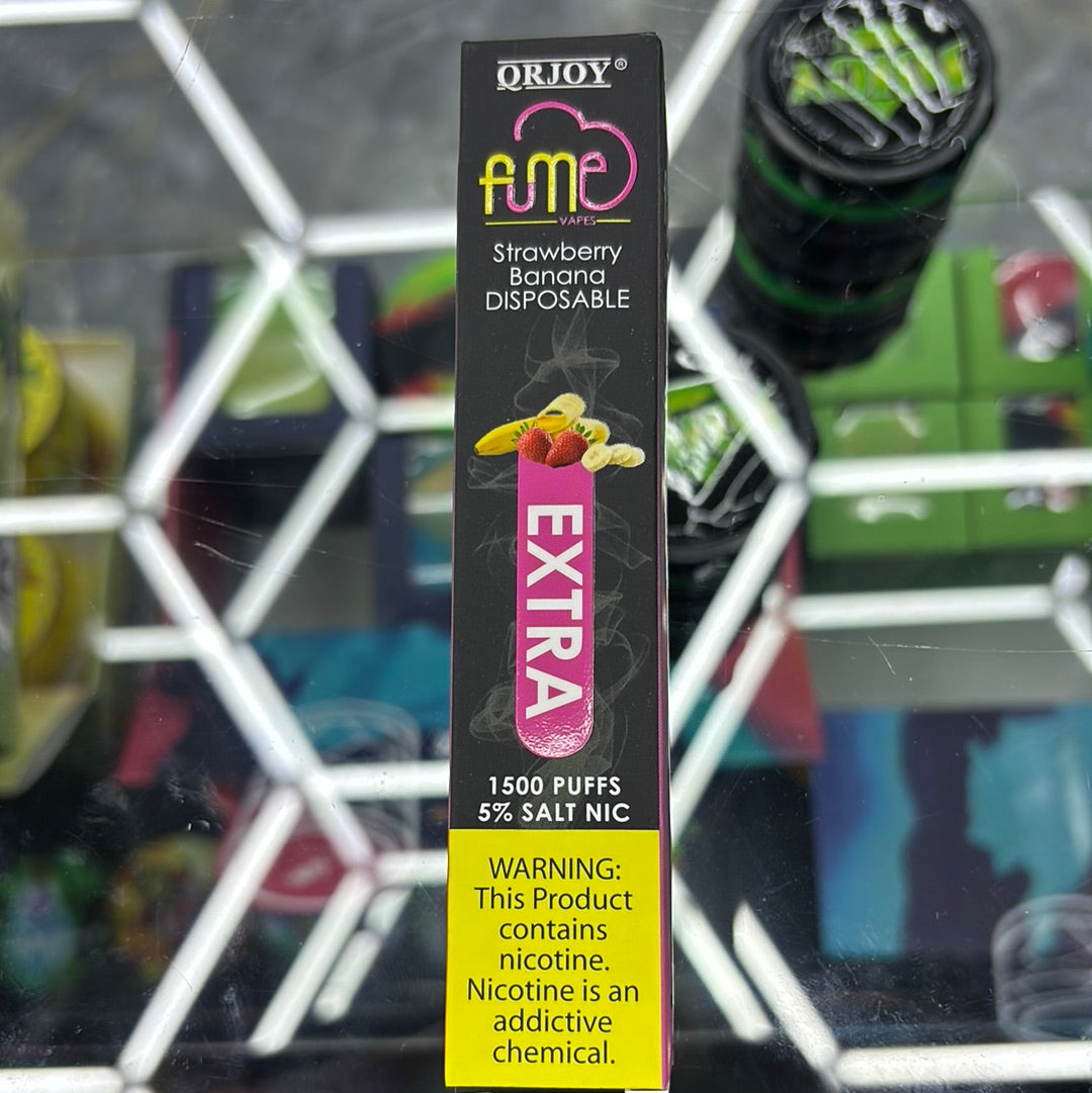 Fume extra strawberry banana 1500 puffs