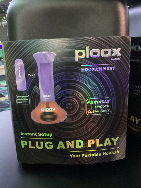 Ploox electronic hookah purple