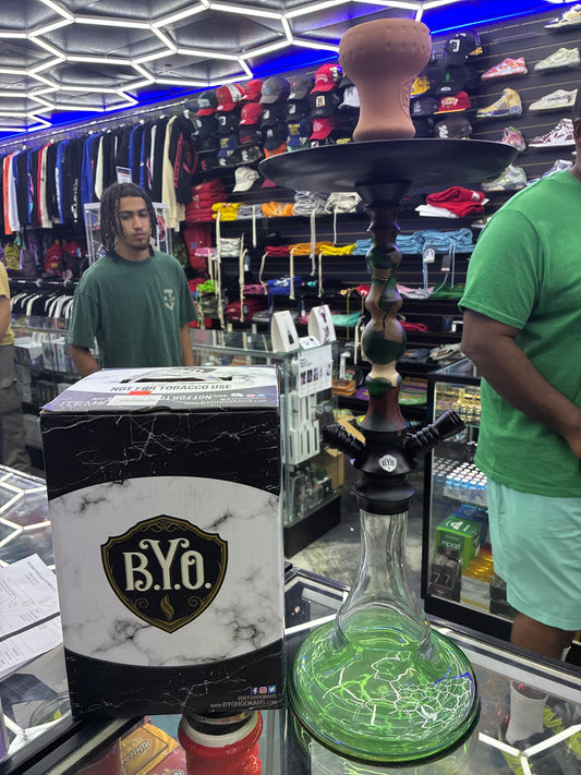 Byo hookah 22’ Sophia resin wood click