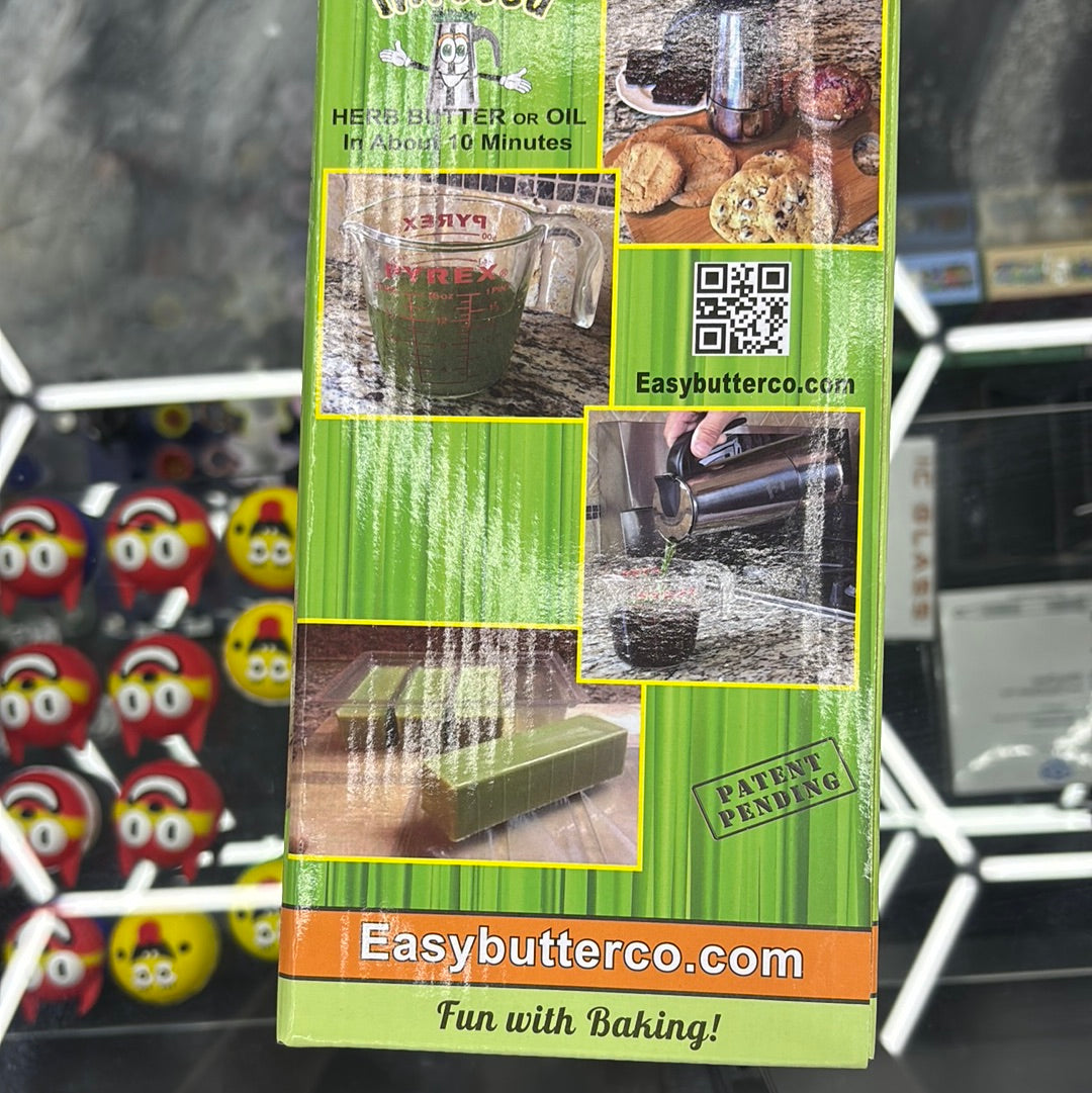 Easy butter maker, herb butter, or oil in about 10 minutes 2 sticks