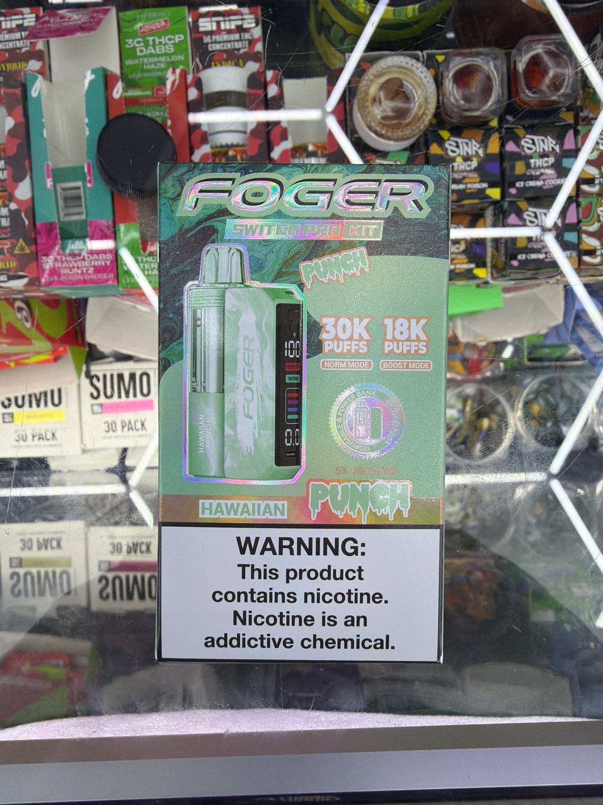 Fogger switch pod kit Hawaiian punch 30k