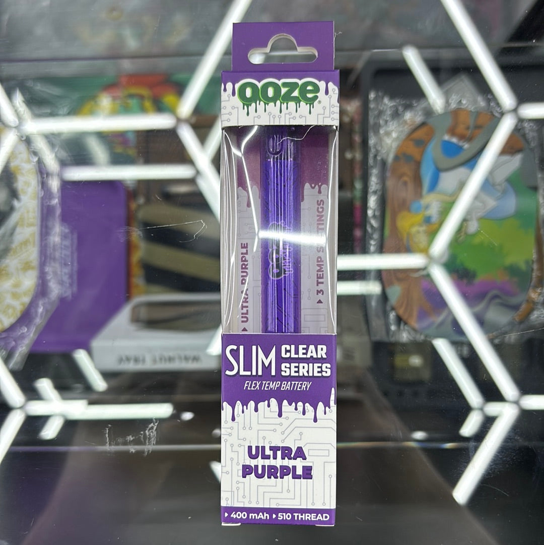 Ooze slim clear series purple