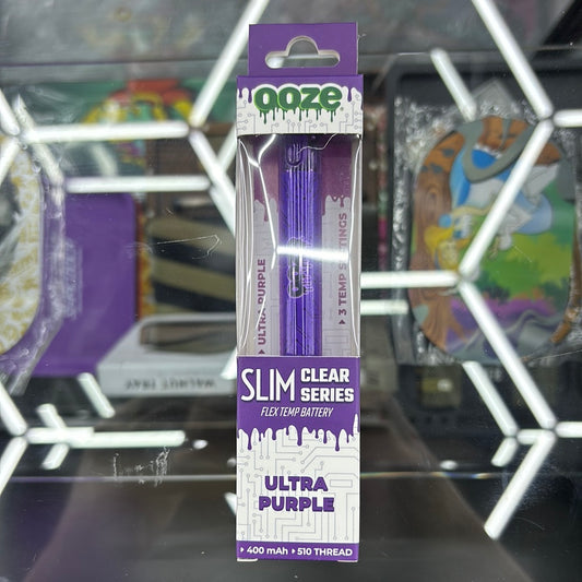 Ooze slim clear series purple