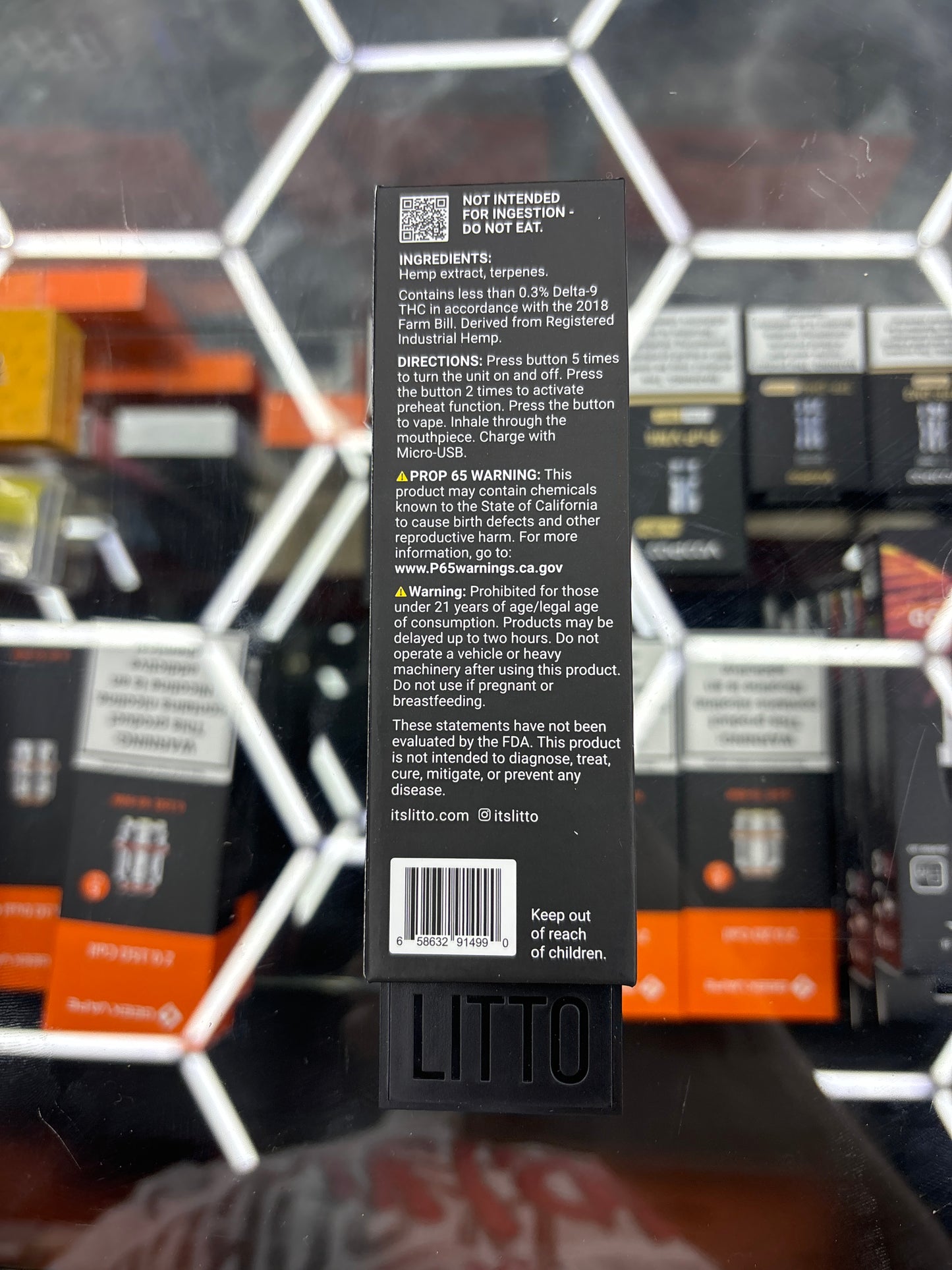 Lotto ktfo thca cherry sherbet, hybrid 2g disposable