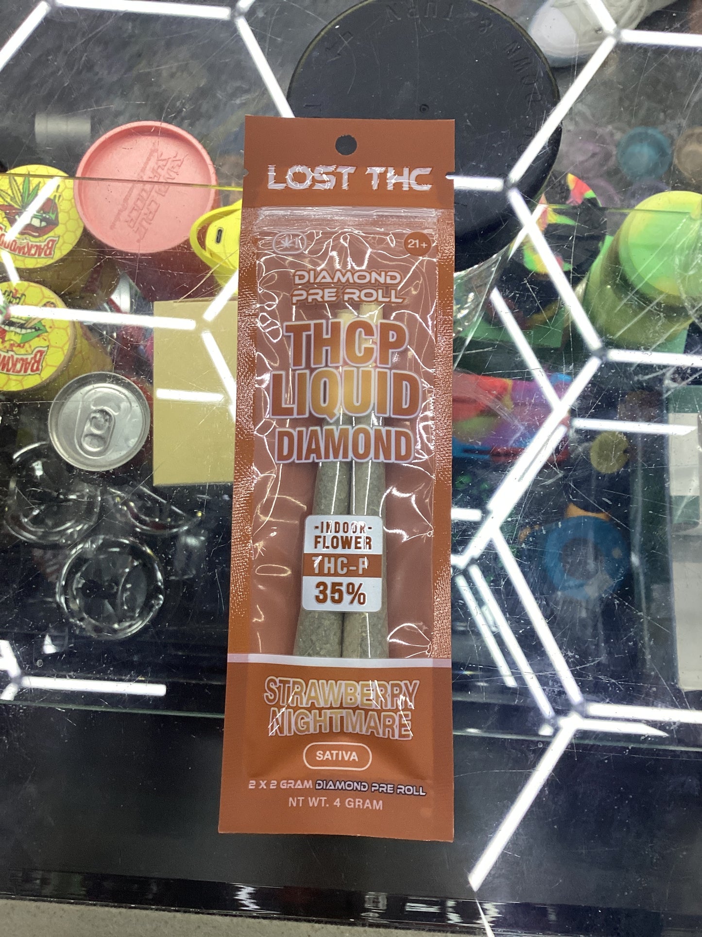 Lost thc-p pre-rolls, thcp liquid diamonds strawberry nightmare sativa