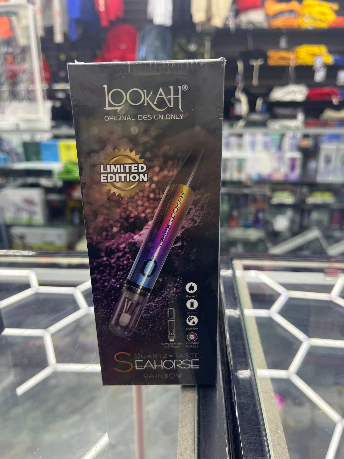 Lookah seahorse limited edition rainbow
